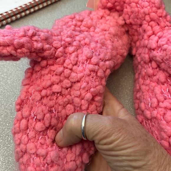 Anthropologie Fleece lined glitter Mittens - Picture 3 of 8